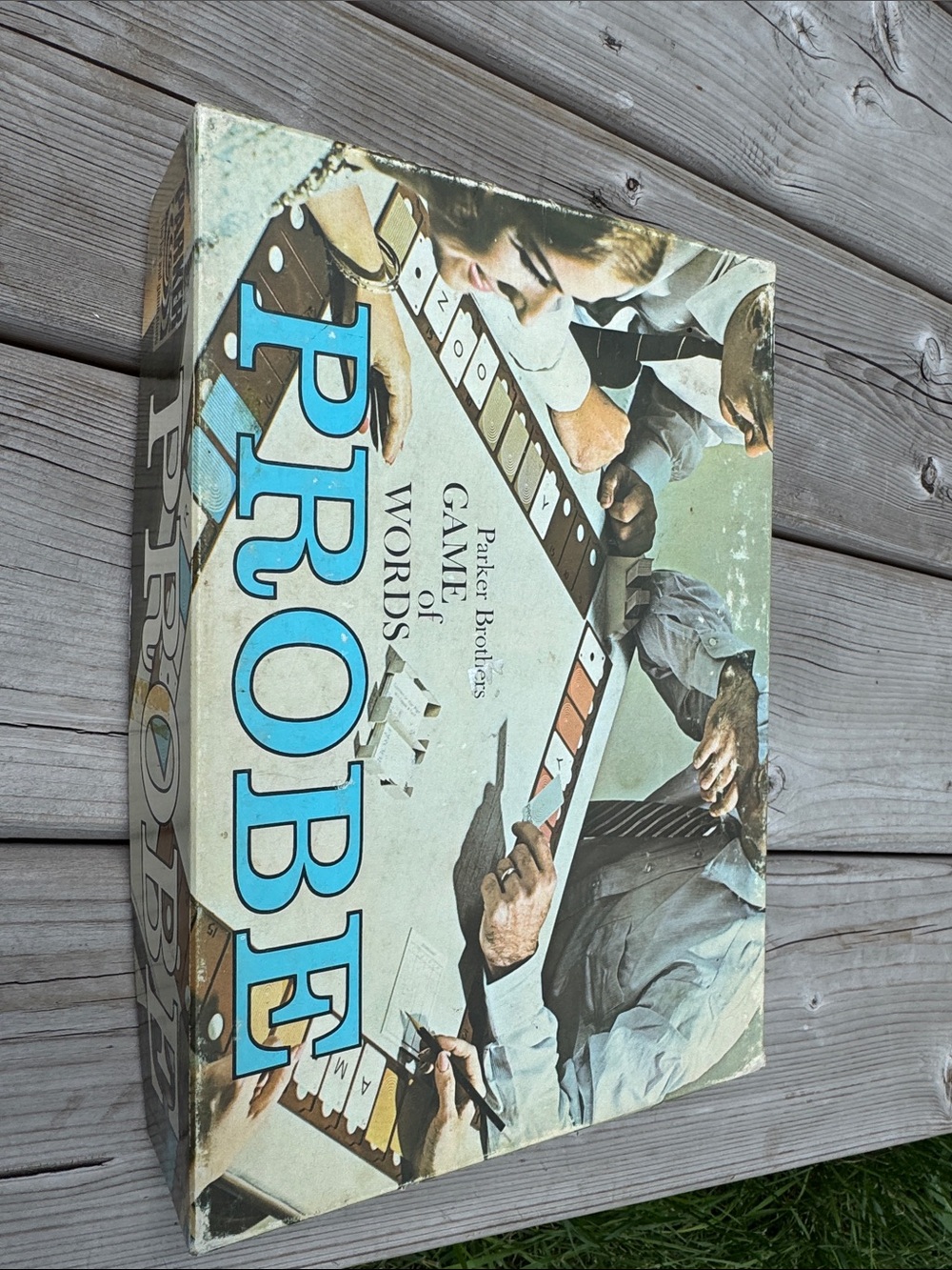 Vintage Probe Word Game Board - 1964